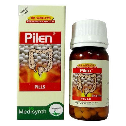 Get fast, natural relief from hemorrhoids, bleeding piles, and constipation with Medisynth Pilen Pills. Shrinks piles, reduces pain, and promotes bowel movements.