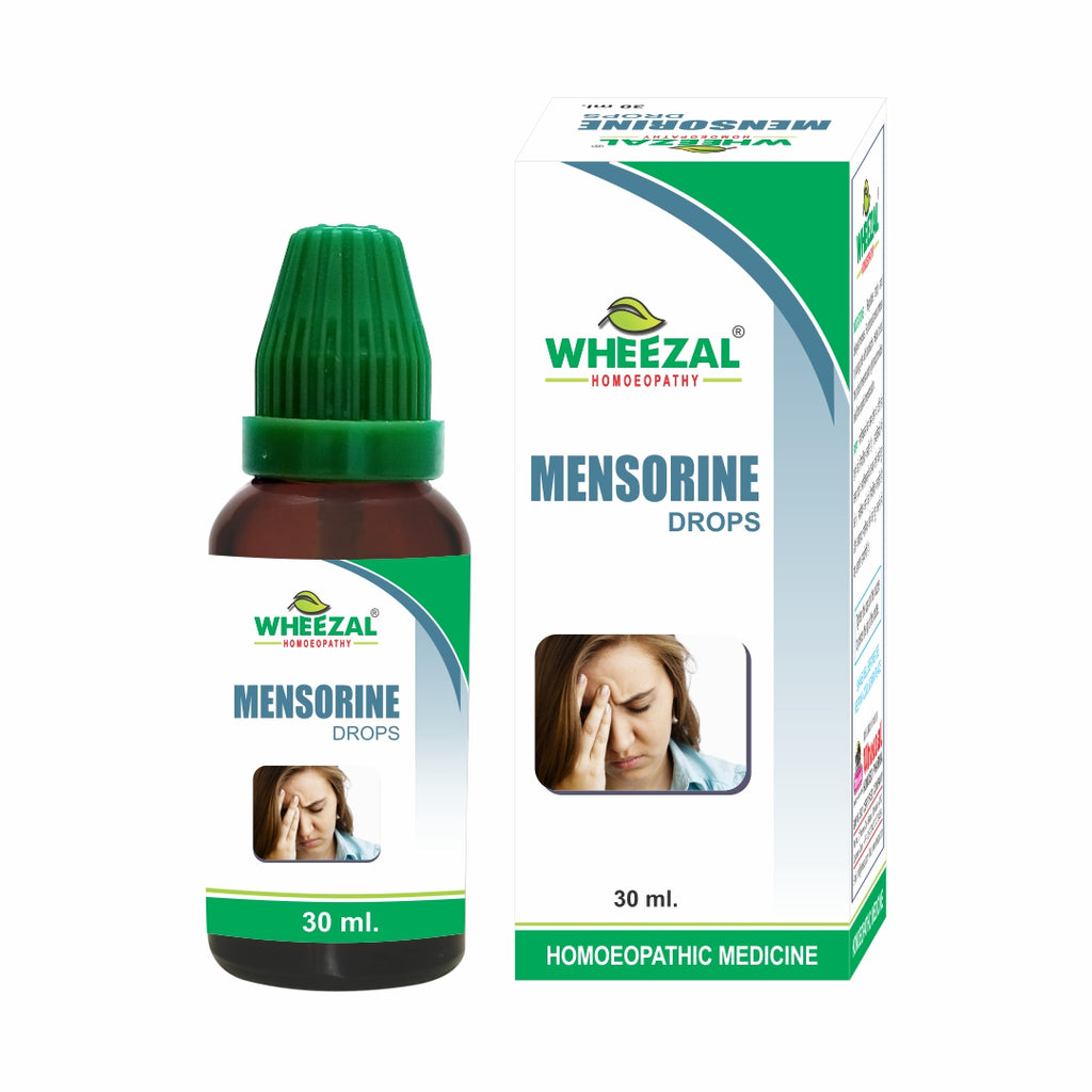 Wheezal Homeopathy Mensorine Drops for Irregular Menses (periods)