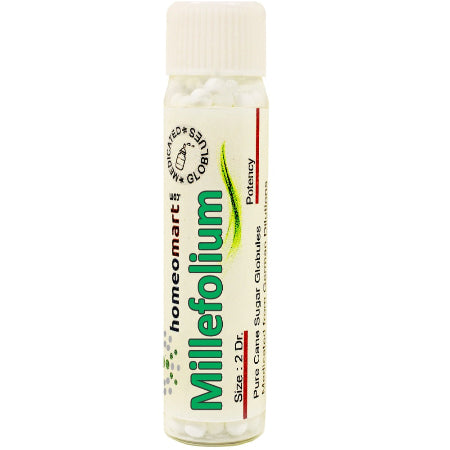 Millefolium Homeopathy medicated globules in 30c  200c 1m 10m