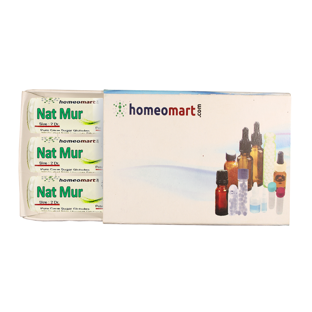 Natrum Muriaticum 2 Dram Pills box