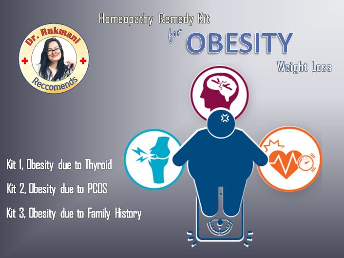 Homeopathy Obesity treatment homeopathy kit for natural fat burn