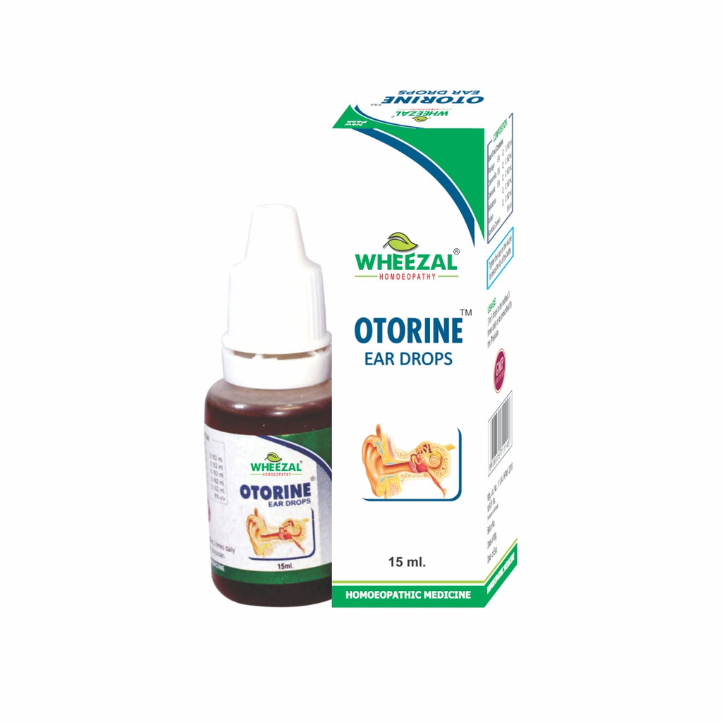 Wheezal Homeopathy Otorine Drops for Earache