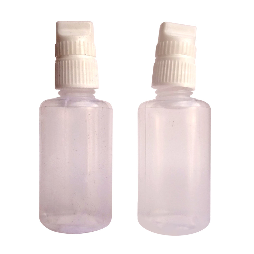 Plastic Double Cap Dropper Bottles  30ml