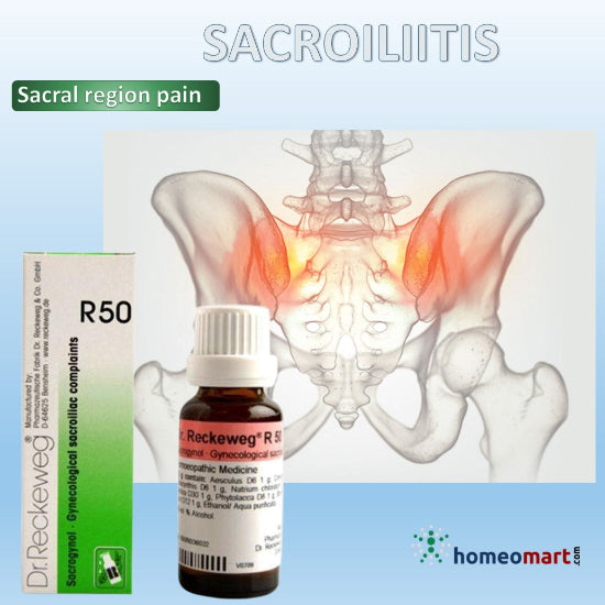 treatment for sacroiliac joint pain, Sacral Pain Homeopathy, SI Joint Pain Homeopathy, Buttock Pain Homeopathic Medicine, Dr Reckeweg Pain Relief Drops