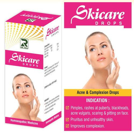 Dr Raj Skicare Drops - Acne and Complexion Drops for Pimples, Blackheads
