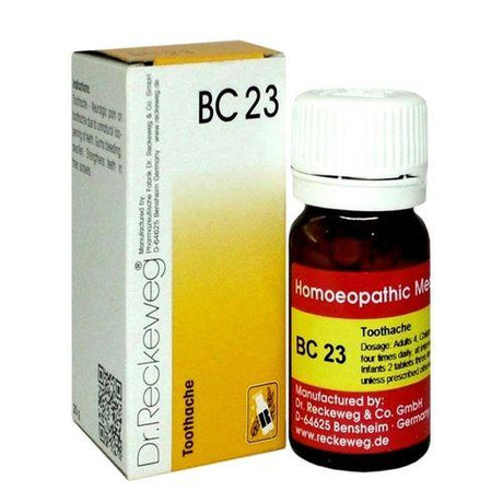 Old Dr Reckeweg Biochemic Combination Tablets BC23 pack