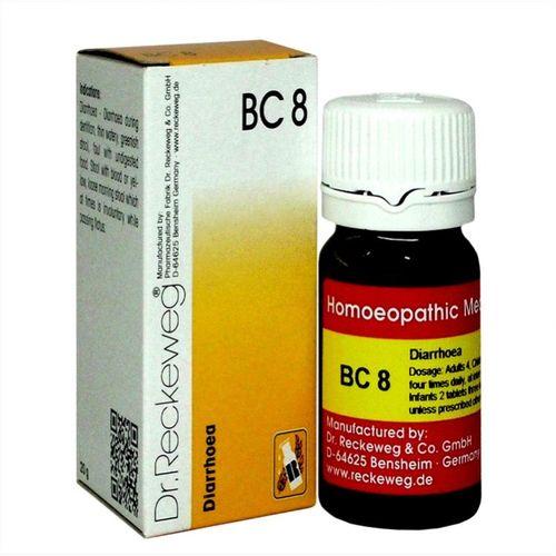 Dr Reckeweg Biochemic Combination Tablets BC8 for Diarrhoea (loose motions)
