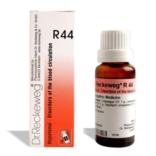 Dr.Reckeweg R44 drops for low blood pressure, Circulatory weakness