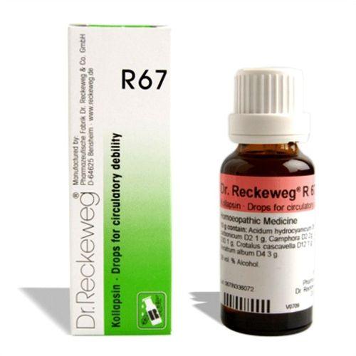 Dr.Reckeweg R67 drops for poor blood circulation (Circulatory disturbances)