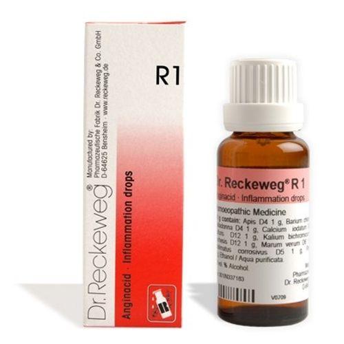 Dr.Reckeweg R1 homeopathy drops inflammation medicine Sinusitis, Asthma, Tooth Pain, Conjunctivitis, abscess, carbuncles, Endometriosis, rheumatoid arthritis, atherosclerosis, periodontitis, Otitis