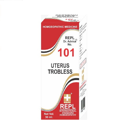 REPL Dr. Adv. No. 101 Drops help manage fibroids, cysts, and cervical disorders & restore uterine health naturally