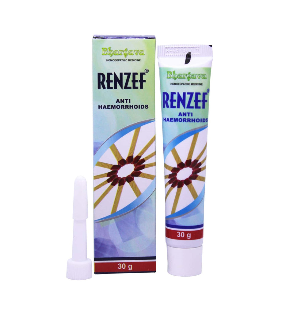 Bhargava Renzef Homeopathy Anti Haemorrhoids Cream, Piles