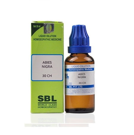 SBL Abies Nigra Homeopathy Dilution 6C, 30C, 200C, 1M, 10M