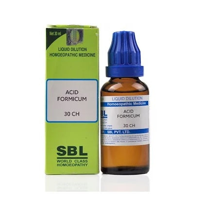 SBL Acidum Formicum Homeopathy Dilution 6C, 30C, 200C, 1M, 10M 
