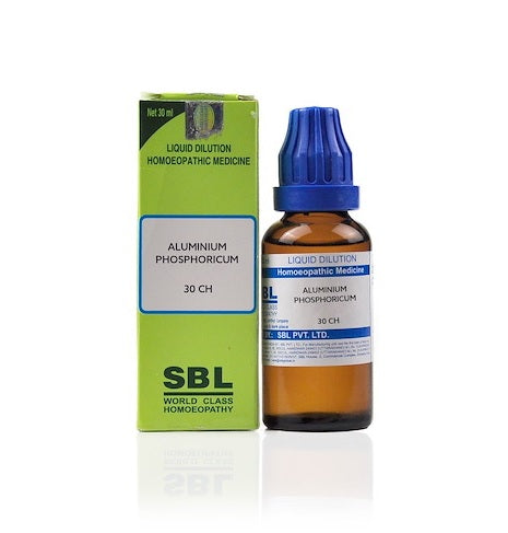 SBL Aluminium Phosphoricum Homeopathy Dilution 6C, 30C, 200C, 1M, 10M