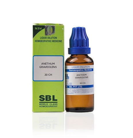 SBL Anethum Graveolens Homeopathy Dilution 6C, 30C, 200C, 1M, 10M, CM