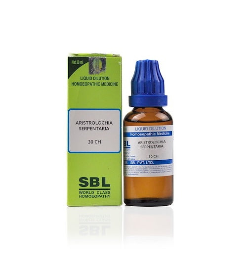 SBL-Aristolochia-Serpentaria-Homeopathy-Dilution-6C-30C-200C-1M-10M