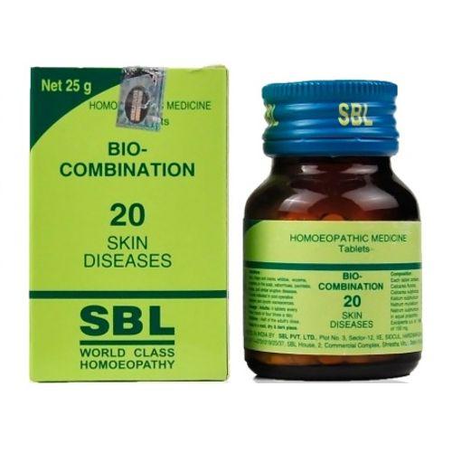SBL Bio Combination No 20 Tablets for Skin Diseases 