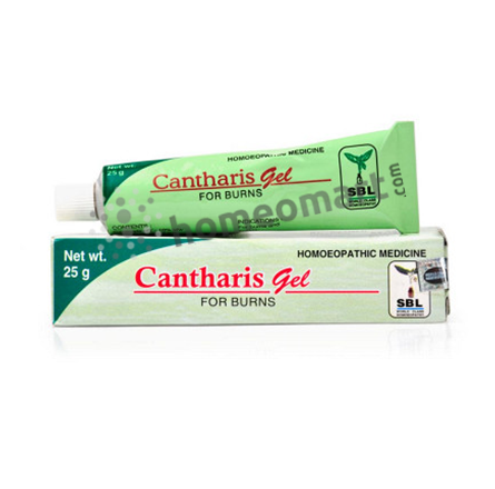 SBL Cantharis Gel – Fast Relief for Burns, Eczema & Skin Irritations