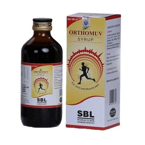 SBL Orthomuv homeopathy Syrup for Joint and Muscle Pain, arthritis, gout, lumbago