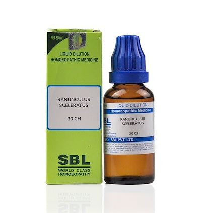 SBL-Ranunculus-Sceleratus-Homeopathy-Dilution-6C-30C-200C-1M-10M
