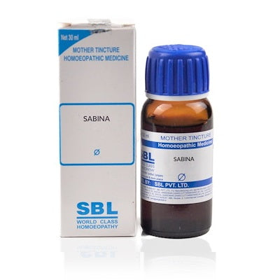 SBL Sabina Homeopathy Mother Tincture Q