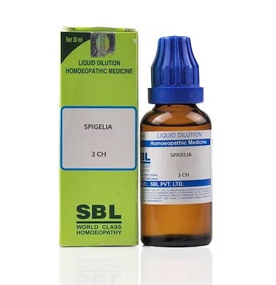 SBL Spigelia Homeopathy Dilution 6C, 30C, 200C, 1M, 10M, CM