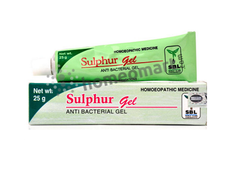 SBL Sulphur Gel for anti-bacterial, dry skin & pimples