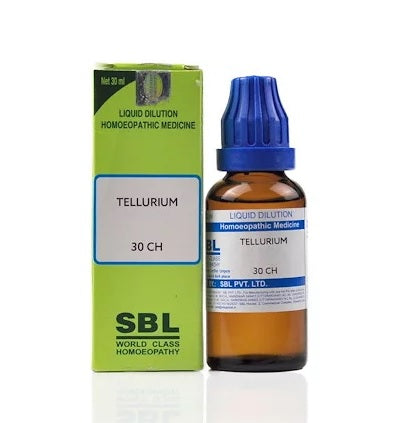 SBL Tellurium Homeopathy Dilution 6C, 30C, 200C, 1M, 10M