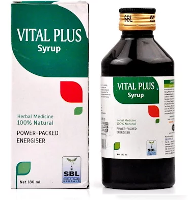 SBL Vital Plus Syrup with Ginseng for Debility, Anxiety, Nervousness