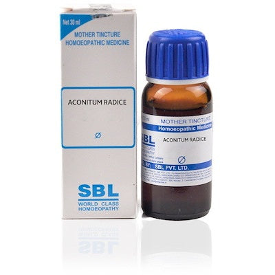 SBL Aconitum E Radice Homeopathy Mother Tincture Q