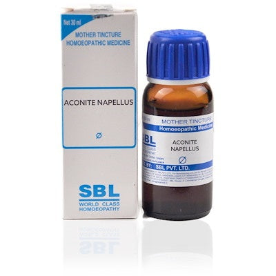 SBL Aconitum Napellus Homeopathy Mother Tincture Q
