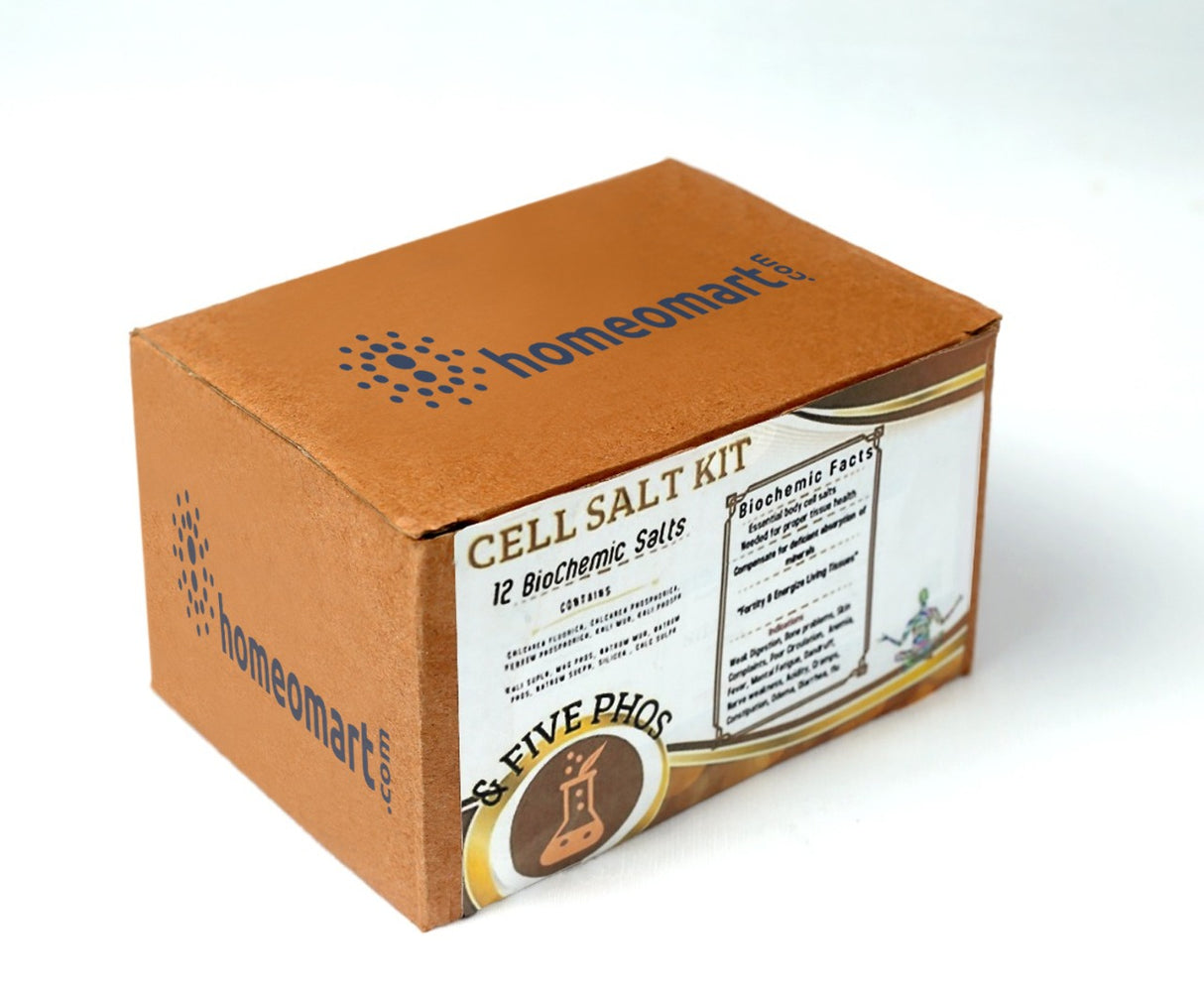 complete Schuessler cell salts kit