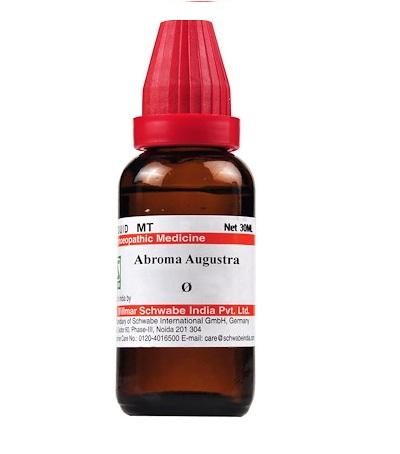 Schwabe Abroma Augusta Homeopathy Mother Tincture Q