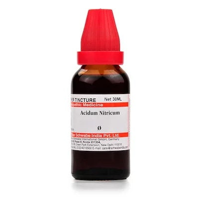 Schwabe Acidum Nitricum Homeopathy Dilution 6C, 30C, 200C, 1M, 10M, CM