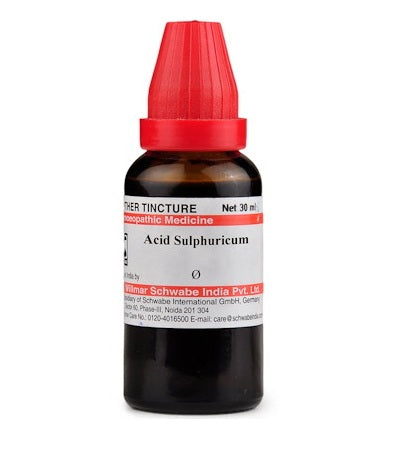 Schwabe Acidum Sulphuricum Homeopathy Mother Tincture Q