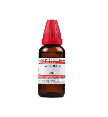 Schwabe-Asterias-Rubens-Homeopathy-Dilution-6C-30C-200C-1M-10M