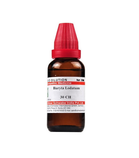 Schwabe-Baryta-Iodata-Homeopathy-Dilution-6C-30C-200C-1M-10M