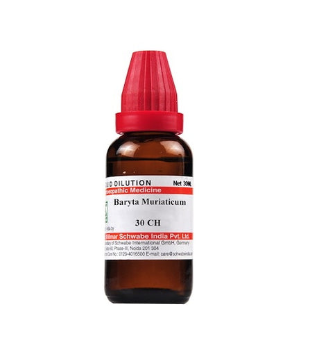 Schwabe-Baryta-Muriatica-Homeopathy-Dilution-6C-30C-200C-1M-10M