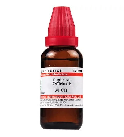 Schwabe-Euphrasia-Officinalis-Homeopathy-Dilution-6C-30C-200C-1M-10M