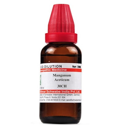 Schwabe-Manganum-Aceticum-Homeopathy-Dilution-6C-30C-200C-1M-10M.