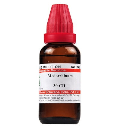 Schwabe Medorrhinum Homeopathy Dilution 6C, 30C, 200C, 1M, 10M