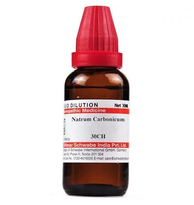 Schwabe Natrum Carbonicum Homeopathy Dilution 6C, 30C, 200C, 1M, 10M