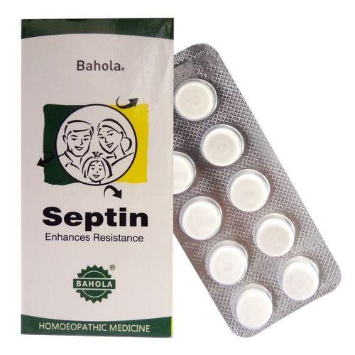 Bahola Septin Tablets. Homeopathy Medicine for Body Resistance, Immunity