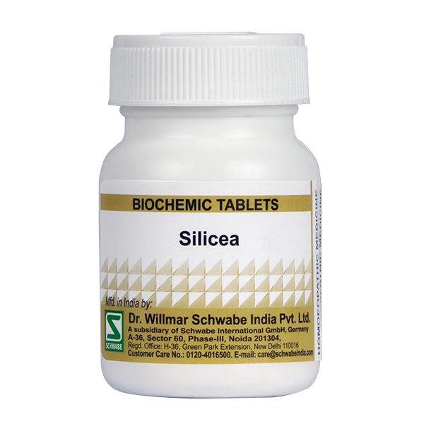Schwabe Biochemic Tablets  Silicea 3x, 6x, 12X, 30X, 200X