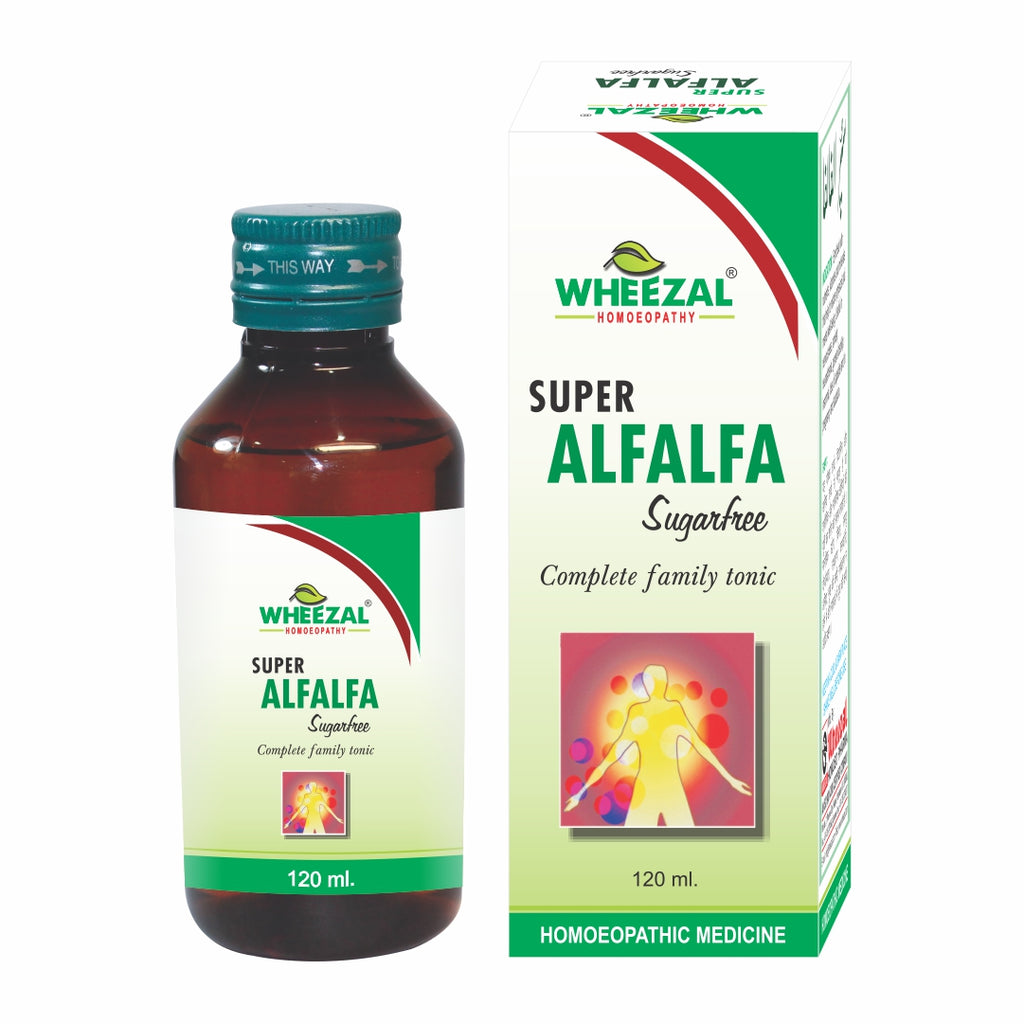 Wheezal Homeopathy Super Alfalfa Tonic Sugar free Tonic