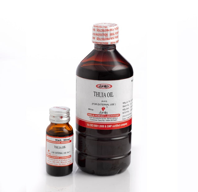 Homeopathy Thuja Occ Oil for Warts, Polyps, Carbuncles