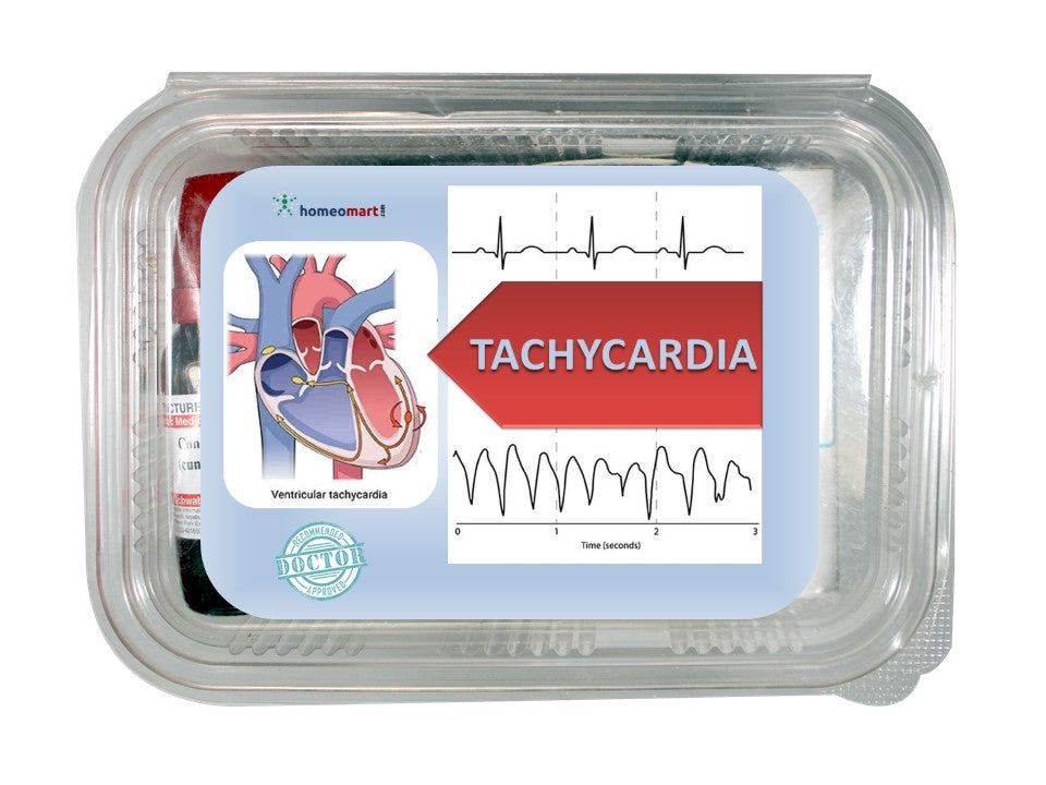 homeopathy medicine kit for tachycardia and heart palpitations