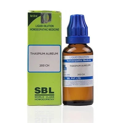 SBL Thaspium Aureum Homeopathy Dilution 6C, 30C, 200C, 1M, 10M