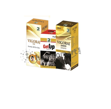 Dr Raj Vigoraj combo for sexual dsyfunction, impotence, loss of libido, poor erectile power, premature ejaculation,